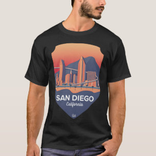San Diego Abzeichen T-Shirt
