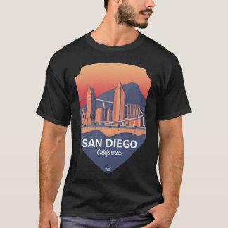 San Diego Abzeichen T-Shirt