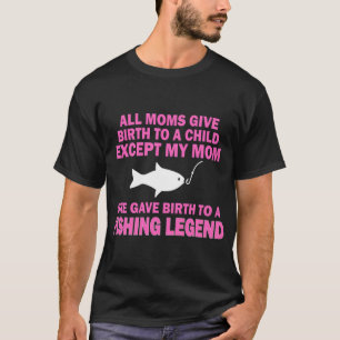 San Diego Angellerin beim Fischen T-Shirt
