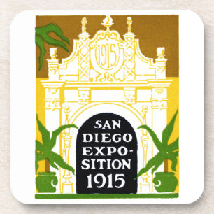 San Diego Ausstellung 1915 Getränkeuntersetzer