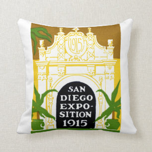 San Diego Ausstellung 1915 Kissen