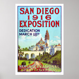 San Diego Ausstellung 1916 Poster