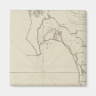 San Diego Bay Region San Blas Mexiko Magnet