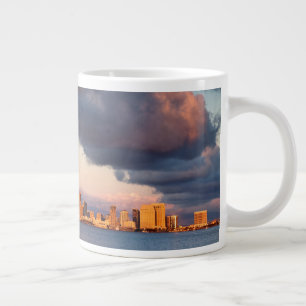 San Diego Bay Stadt-Skyline Jumbo-Tasse