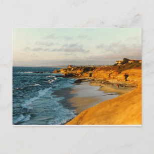 San Diego Beach Foto Postkarte