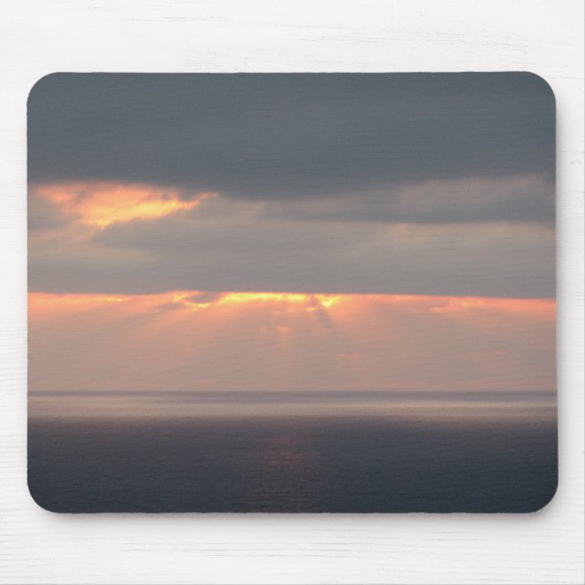 San Diego Beach Sunset Mousepad (Vorne)