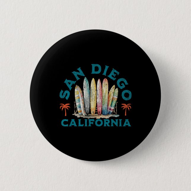 San Diego  Button (Vorderseite)