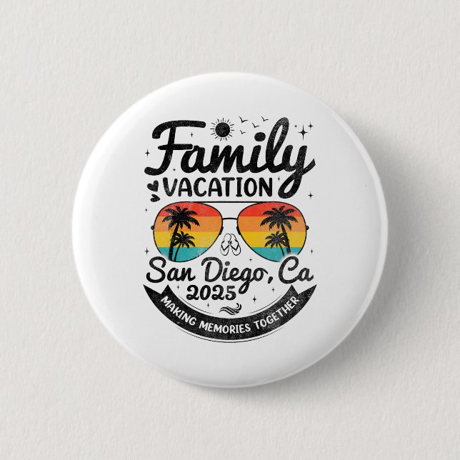San Diego  Button (Vorderseite)