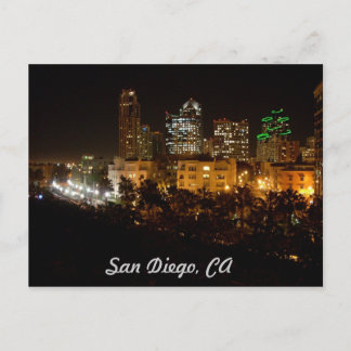 San Diego, CA Postkarte