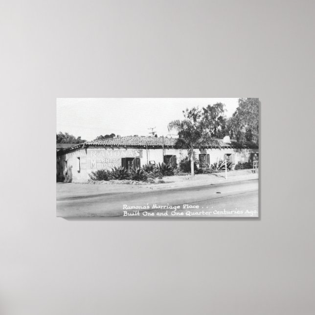 San Diego, CA Ramonas Heiratsfotografie Leinwanddruck (Vorderseite)