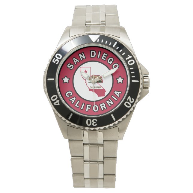 San Diego California Armbanduhr (Vorderseite)