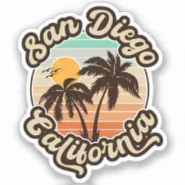 San Diego California Aufkleber