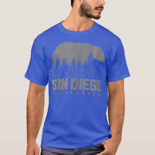 San Diego California Bären Grizzly Pride Outdoor V T-Shirt