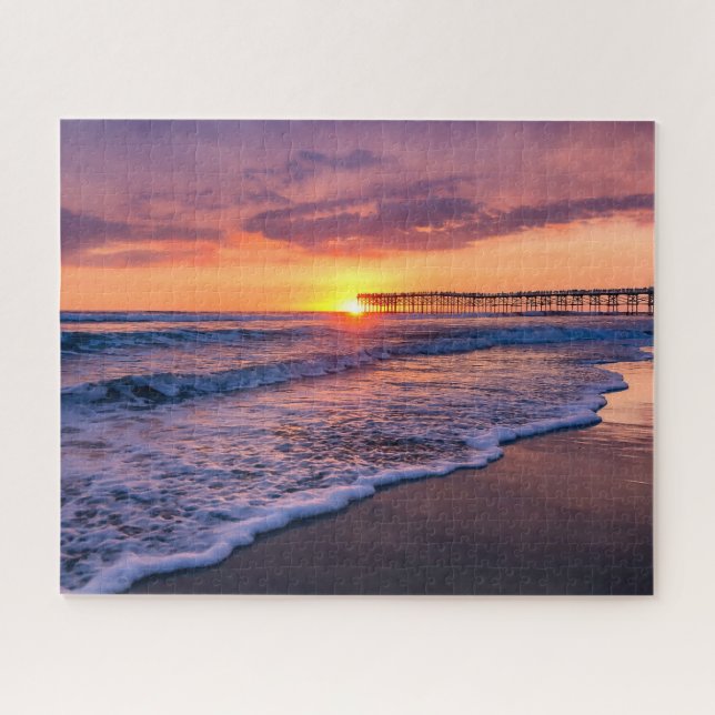 San Diego California Beach Sunset (Horizontal)