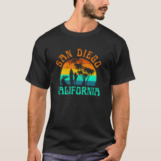 San Diego California Beach Surf Sommer Urlaub Gi T-Shirt