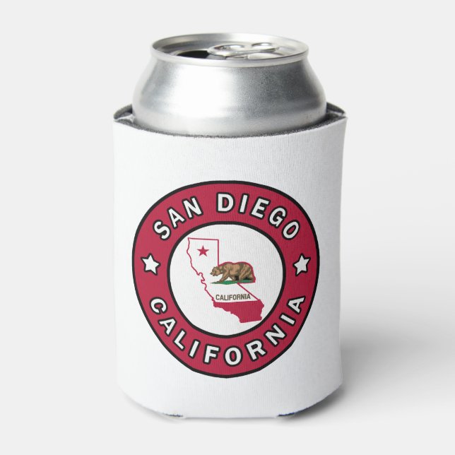 San Diego California Dosenkühler (Kanne Vorderseite)