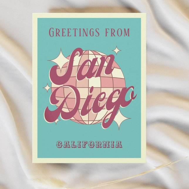 San Diego California Feriendomizil Postkarte (Von Creator hochgeladen)