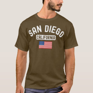 San Diego California Flag Vintag Cali Bear Sa T-Shirt