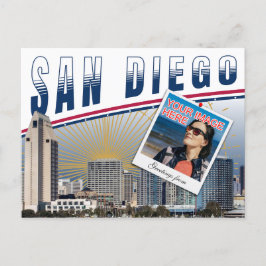 San Diego California Foto Collage Postkarte