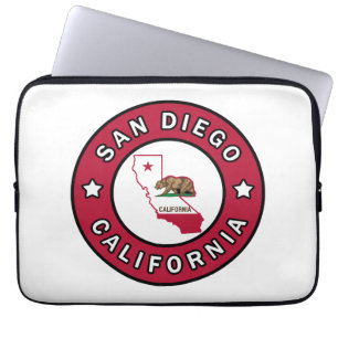 San Diego California Laptopschutzhülle