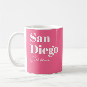 San Diego California ODER IHRER TEXT Kaffeetasse