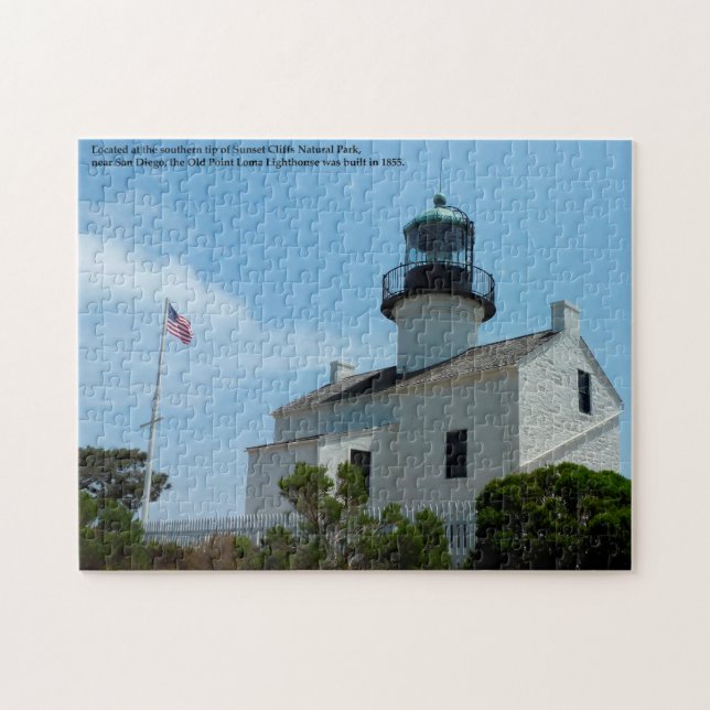 San Diego California Old Point Loma Lighthouse (Horizontal)