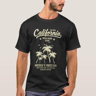 San Diego California Pacific Beach 92109 Urlaub T-Shirt