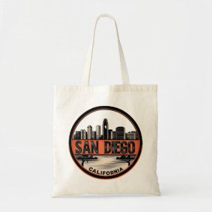San Diego California Skyline-Tasche Tragetasche