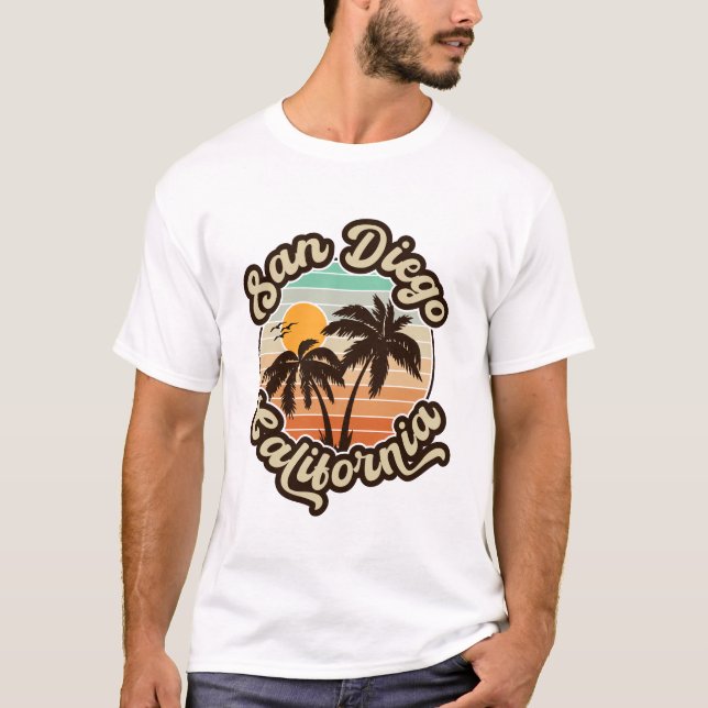 San Diego California T-Shirt (Vorderseite)