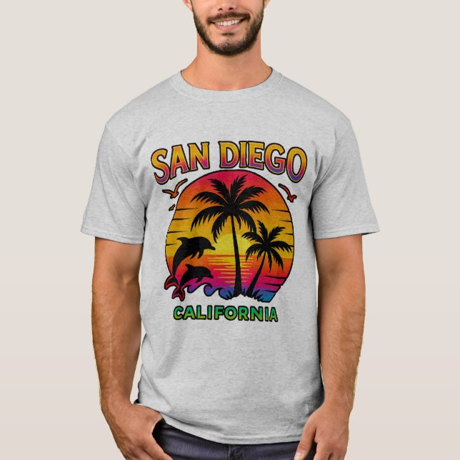 San Diego, California T-Shirt (Vorderseite)