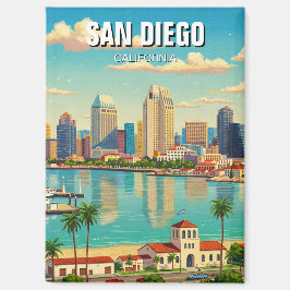 San Diego California Travel Magnet