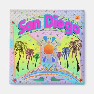 San Diego Calm Magnet