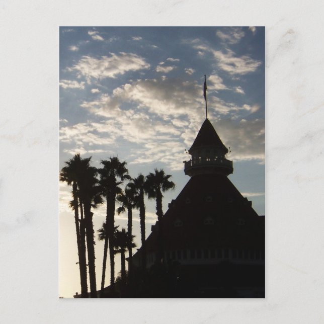 San Diego Coronado Postkarte (Vorderseite)