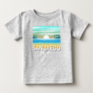 San Diego Design - Baby Fine Jersey T - Shirt