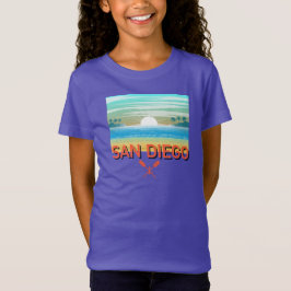 San Diego Design - Girls' Fine Jersey T - Shirt
