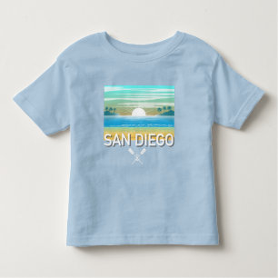 San Diego Design - Kleinkind Fine Jersey T - Shirt