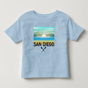 San Diego Design - Kleinkind Fine Jersey T - Shirt