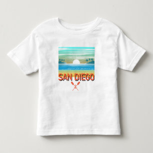 San Diego Design - T-shirt Jersey fin Toddler