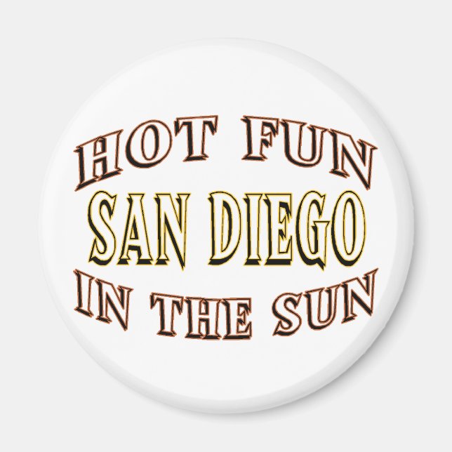 San Diego Fun Magnet (Vorne)