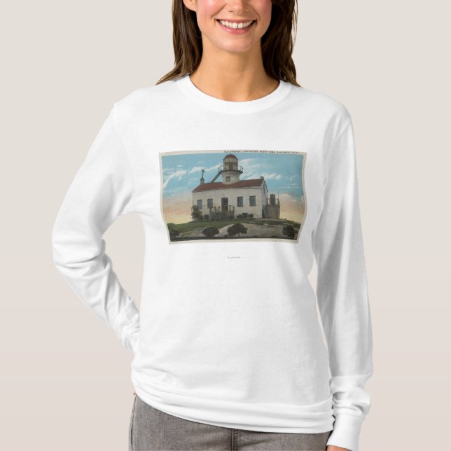 San Diego, Kalifornien - alter spanischer T-Shirt (Vorderseite)