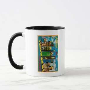 San Diego, Kalifornien - Große Briefszenen Tasse