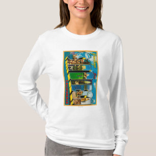 San Diego, Kalifornien - große Buchstabe-Szenen T-Shirt