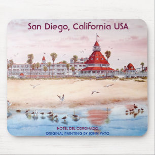 San Diego, Kalifornien, HOTEL DEL CORONADO Mousepad