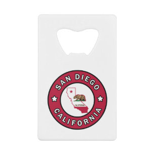 San Diego Kalifornien Kreditkartenflaschenöffner