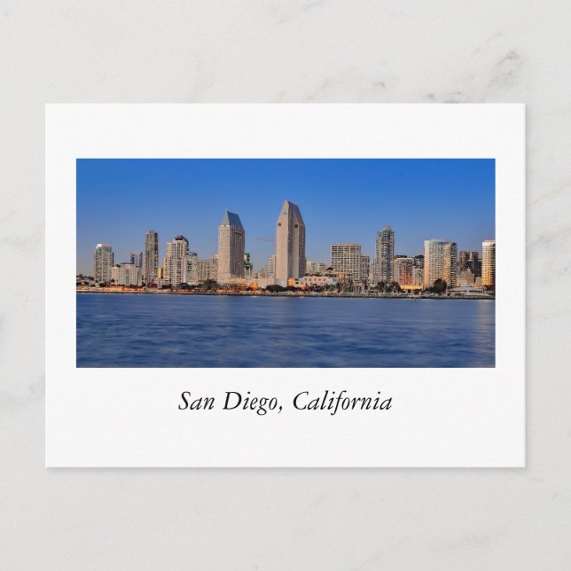 San Diego, Kalifornien Postkarte (Vorderseite)