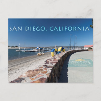 San Diego, Kalifornien Postkarte