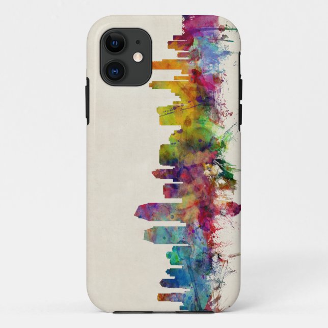 San Diego Kalifornien Skyline Case-Mate iPhone Hülle (Rückseite)