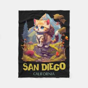 San Diego Kalifornien Souvenir Wandern 1 Fleecedecke