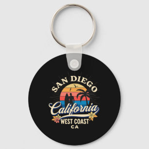 San Diego Kalifornien Strand Surfen Sommer Urlaub  Schlüsselanhänger