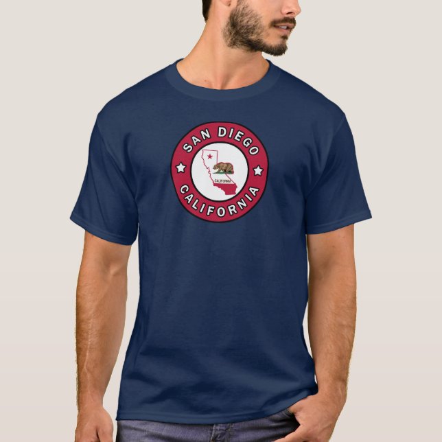 San Diego Kalifornien T-Shirt (Vorderseite)